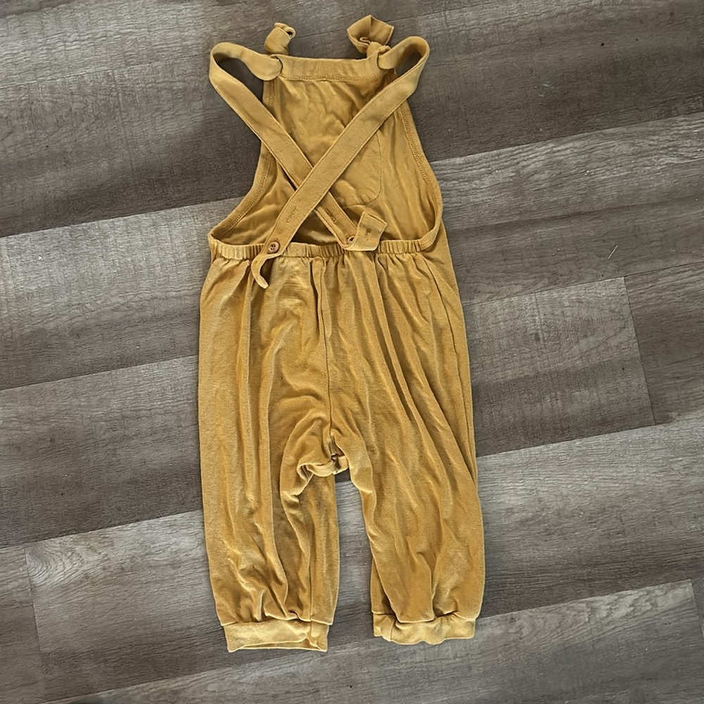 Yellow Kyte Baby overalls - Picture 2 of 2
